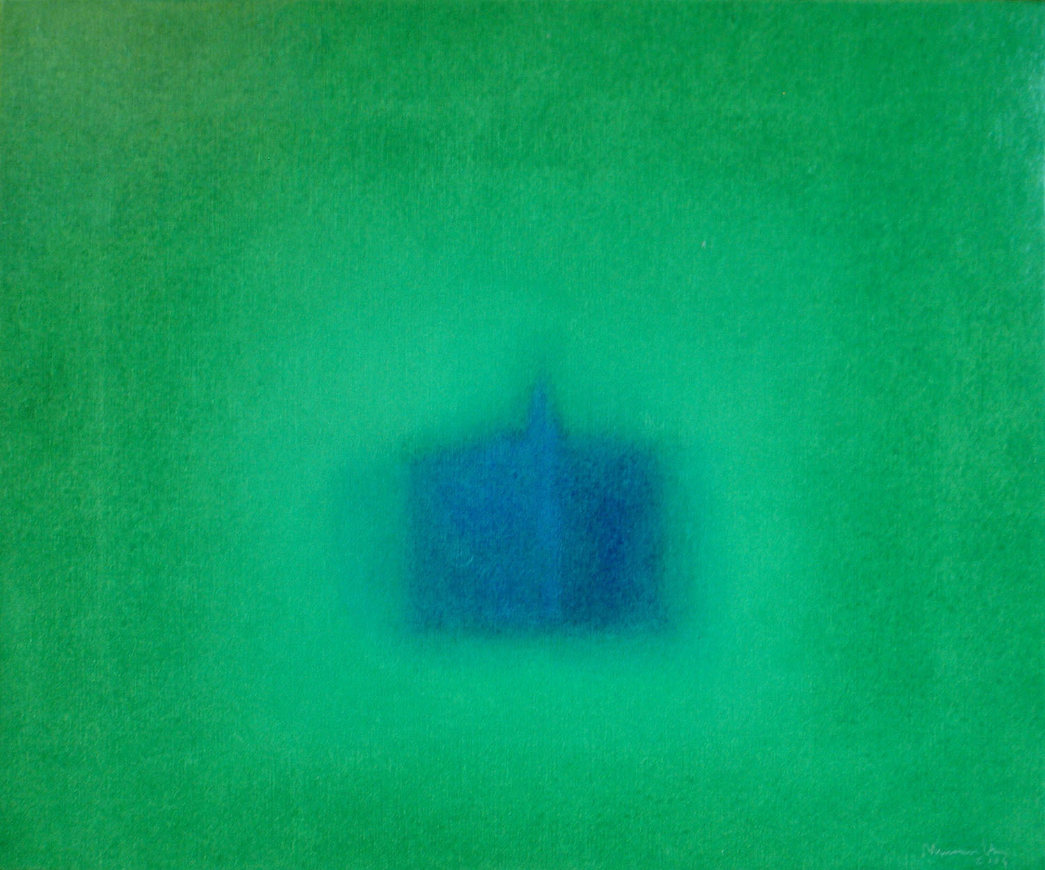 Atmósfera, 2004, óleo sobre tela, cm 38 x 46