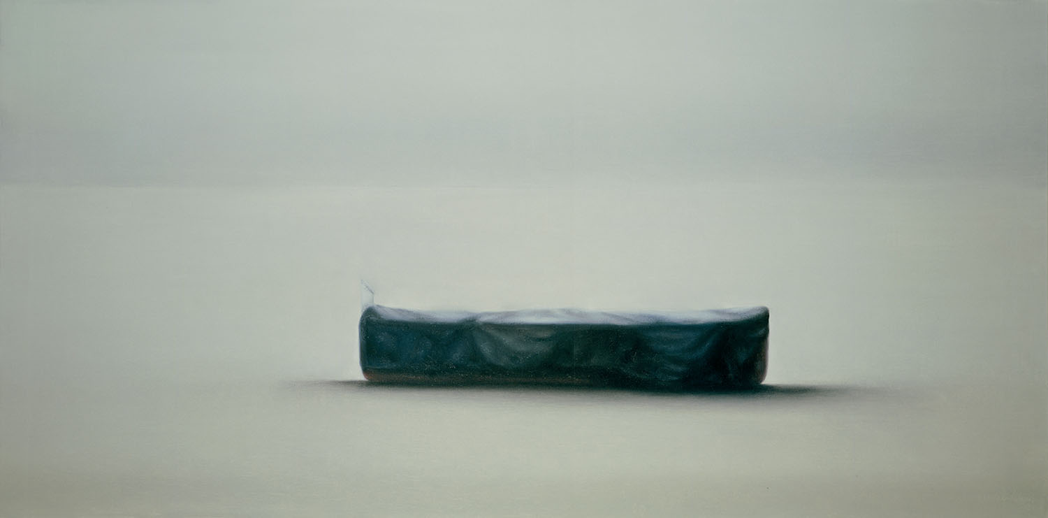 Barca, 1986, óleo sobre tela, cm 97 x 195